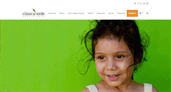 Desktop Screenshot of clinicaverde.org